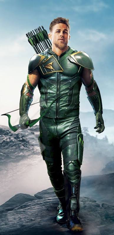 As of last month Zack Snyder has owned a 4k printed picture of Charlie Hunnam as Green Arrow