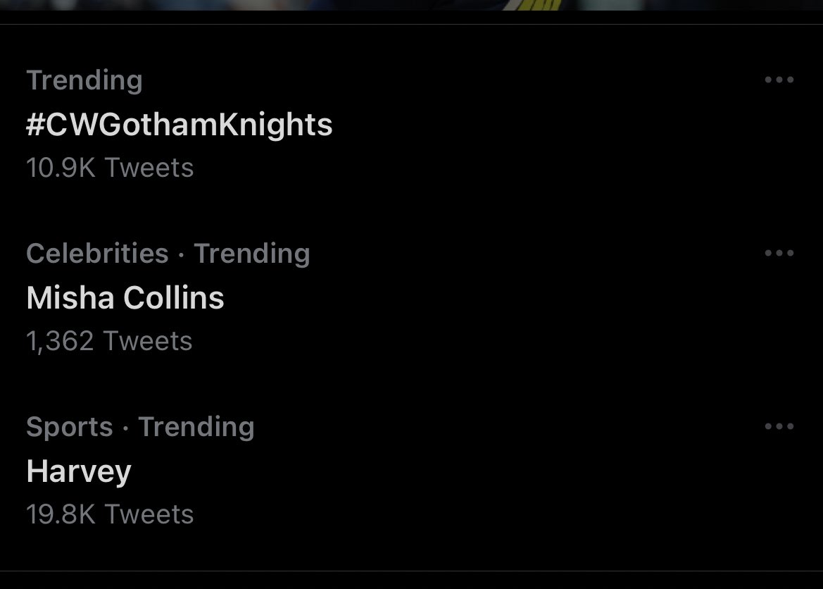 Still trending and look at those numbers 🔥@TheCW @HBO @StreamOnMax @netflix #RenewGothamKnights #CWGothamKnights