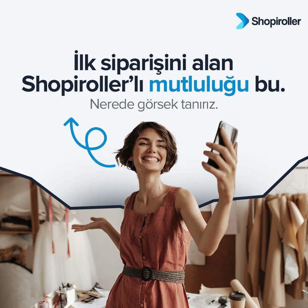 🛸 İlk siparişi almanın mutluluğu sadece satın alınan ürünle sınırlı değildir.

💫 Bu özel deneyimi henüz kendi e-ticaret siten ile yaşamadıysan şimdi tam zamanı! Shopiroller ile mağazanı ücretsiz oluştur, ürünlerini ekle ve ilk siparişini al.

🔗 buff.ly/3lLUjJw
