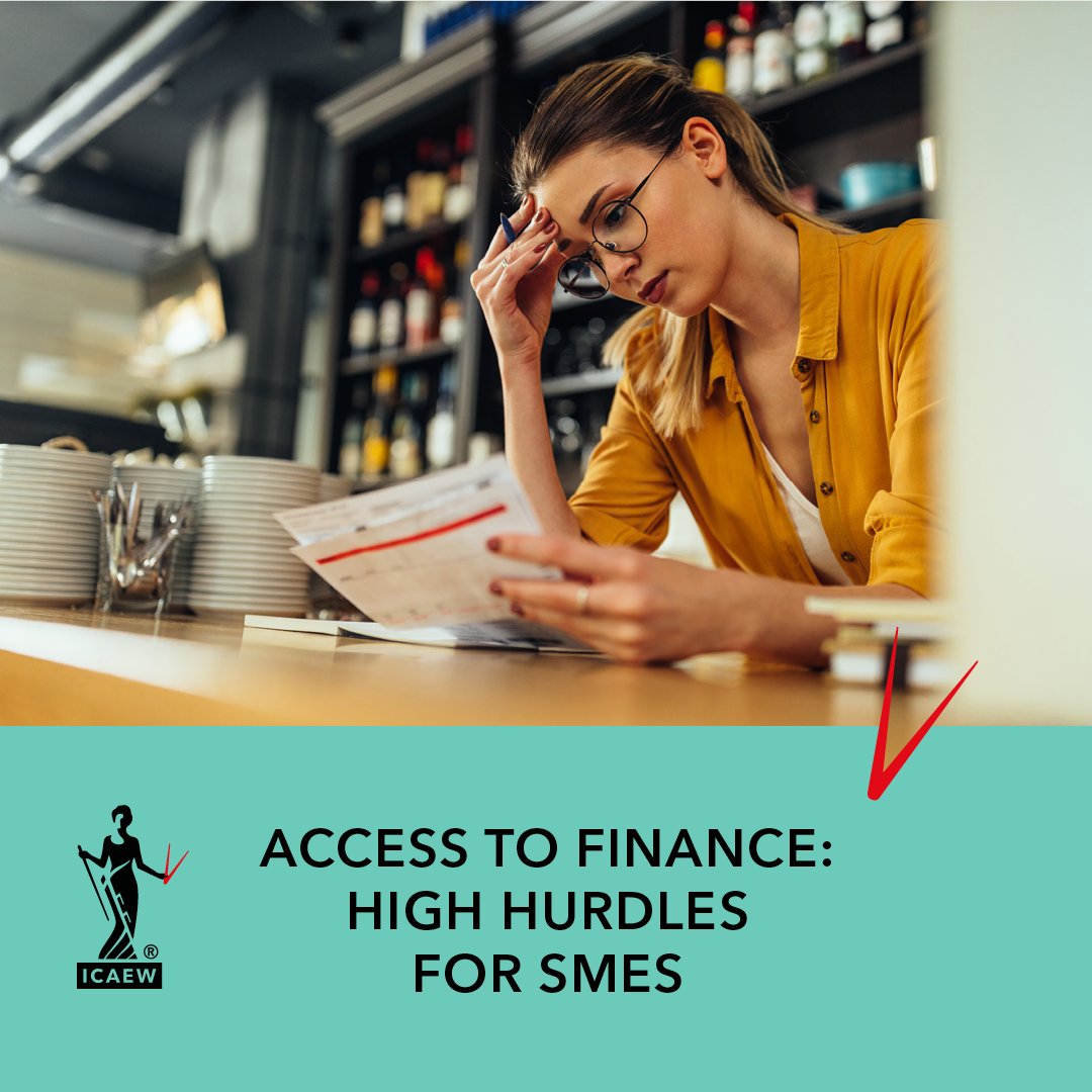 Almost 40% of SMEs say banks don’t understand their needs. 

From government support to technology, here are other ways businesses could access finance: fal.cn/3yGBL

#icaewDaily #icaewInsights #business