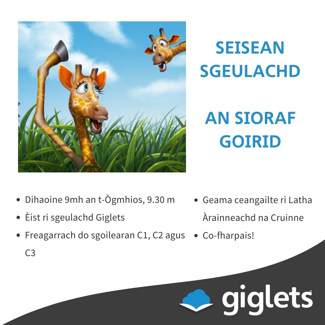 Giglets ann an Gàidhlig tweet media