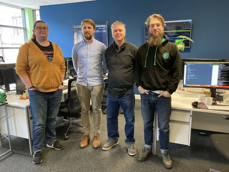 It was lovely to have one of our clients pop in and say hello to us 👋 

Nigel has been a client of ours for many years. We provide him with fully managed hosting, and as his company has grown we've supported and scaled his servers to meet his needs.

Thanks for visiting! 😀