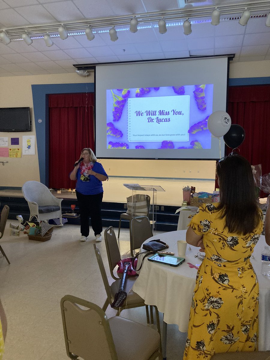 MistyBauer20's tweet photo. We celebrated the most remarkable leader today. Our principal, Dr. Lucas is retiring and our staff showered her with love. Because we knew her we have been changed for good! @KenlynnDalton @PattiLucas11 
@AshleySchutt2 @APJenGeorge https://t.co/cnnH7KD7Vq
