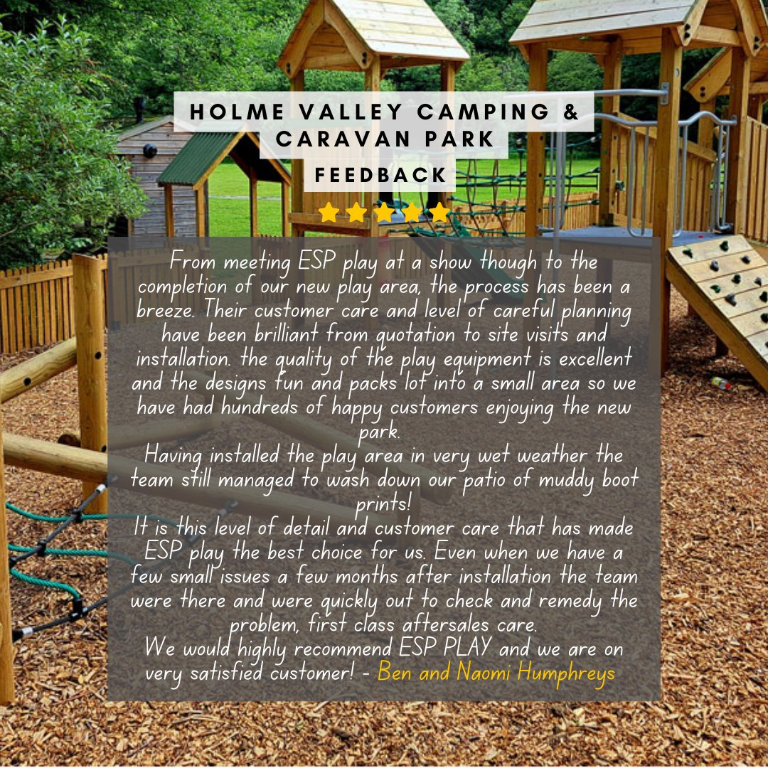 ESPPlayparks's tweet photo. If you would like to enquire about the Play Parks we offer please take a look at our website or contact one of our design specialists today 📷
📷 https://t.co/vEbs1OUl9Q
📷 info@espplay.co.uk
📷 01282 434445
#theplaygroundexperts #PlayPark #localauthorities #playgrounds https://t.co/44CuqeOaOi