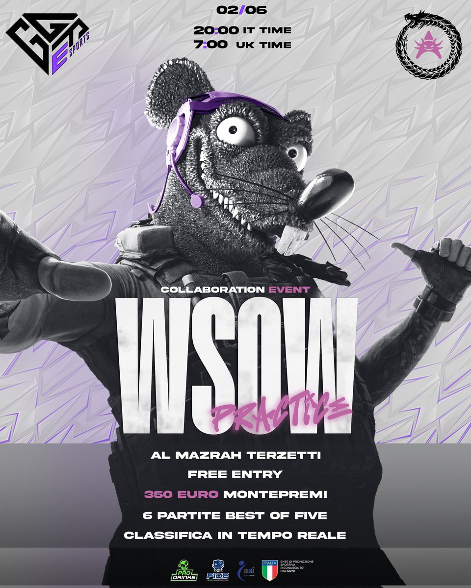 World Series of Warzone Practice 

🗓️02/06
⏰20:00 CEST
📺twitch.tv/ggf_esports 
📝 discord.gg/e9zsT5G8Ck

#HeretoGuard #WSOW #Warzone2 #Callofduty