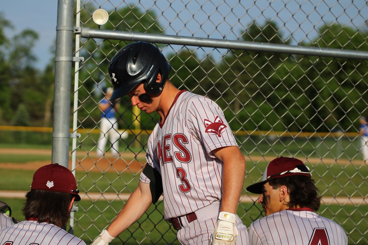 Foxes’ baseball season comes to a close. 6-2 loss to Campbellsport. 🦊⚾️