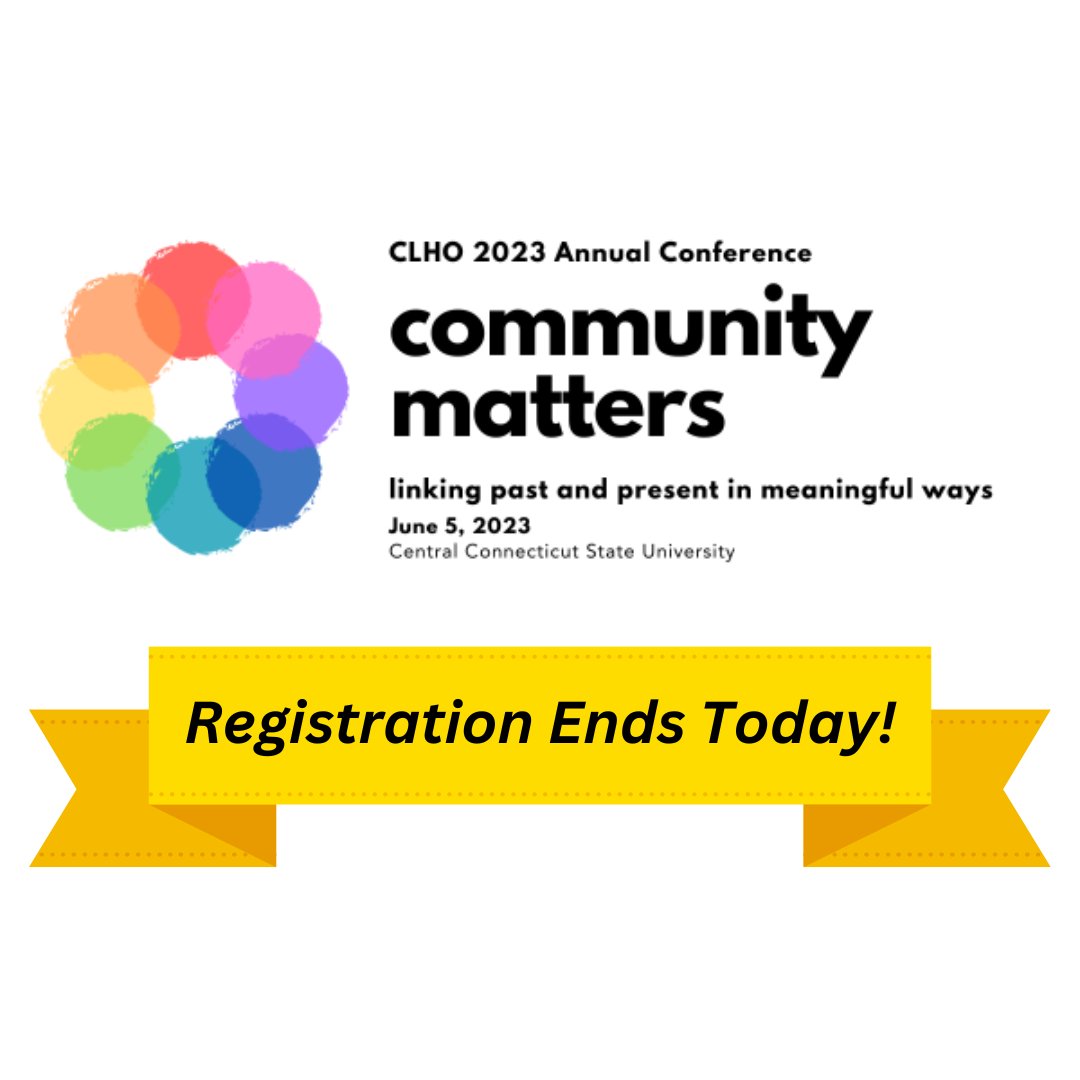 Pre-registration for the League's 2023 Annual Conference and field trip sign-ups end TODAY! Walk-up registration will be available the day of the conference, but pre-registration offers the best prices and a guaranteed lunch. Register at clho.org today!