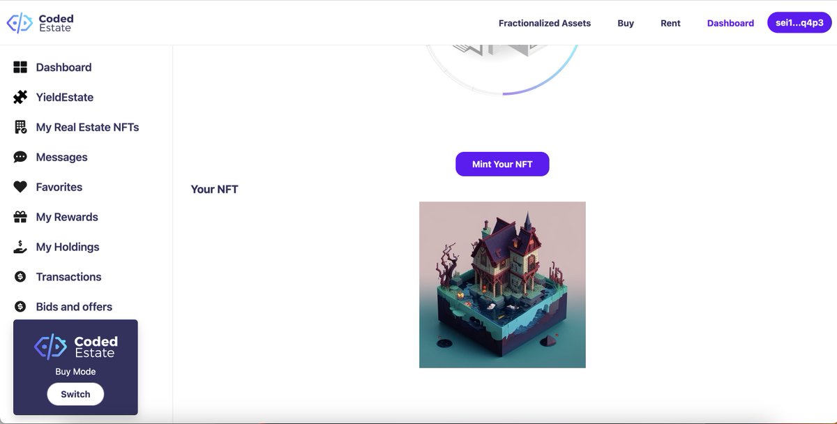 cryptoqq99's tweet photo. #CodeEstate looks fantastic. Minting was so smooth. https://t.co/tPhXxpptsg
