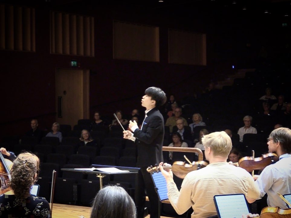 jasonbae1029's tweet photo. Beethoven, Mozart and Delibes with Emma Österberg Marta Cecilia Saelöen, Minna Tägil, Céline Dewrée and Västerås Sinfonietta. (26 May 2023) https://t.co/IoIbwZMmxn