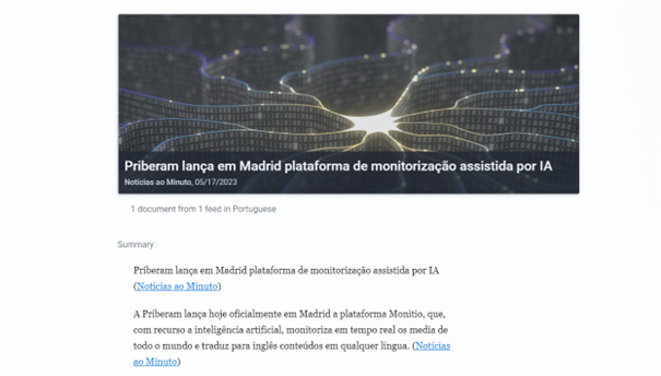 We have lift-off! The Monitio platform was officially launched in Spain and Portugal on 17 June at the Monitio User Day! Follow the press coverage on our monitoring and News Claim Verification tool.