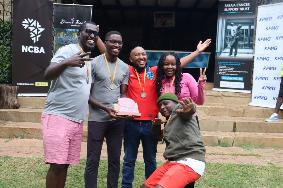FarajaTrust's tweet photo. Congratulations to Team Tax from @PwC_KE who are our champions in the 9th edition of our White Water Rafting Challengeπ₯³ππ₯
Well done ππͺ
#wwr2023 #paddleforcancer https://t.co/6w5ruDDXhK