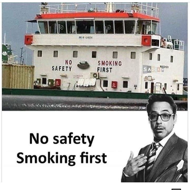 @PicturesFoIder NO SAFETY
SMOKING FIRST