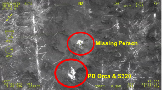 PSOSDogs's tweet image. A great team result last night. After a 79-year-old man with dementia was reported missing, #PDOrca, #S320, @PSOSAir,  @PSOSWestLothian &amp;amp; @polscotcontrol were called to help. He was found in woodland and is now being cared for.

ow.ly/qIrV50OAoxW

#TeamWork
#HerbertProtocol