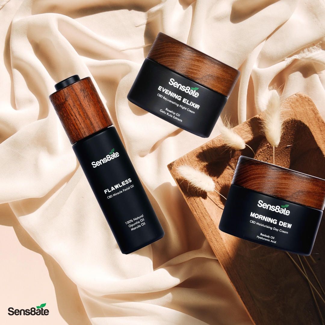 sens8ate's tweet photo. Rescue &amp; restore your skin's moisture &amp; balance with our Restorative &amp; Nourishing Natural Skincare! 🌼⁠
⁠
🧡Morning Dew Day Cream 
🧡Evening Elixir Night Cream 
🧡Flawless CBD Miracle Face Oil 
⁠
Visit https://t.co/jNzcncmZhk for more 🛍️⁠ https://t.co/ADpF0lGTE4