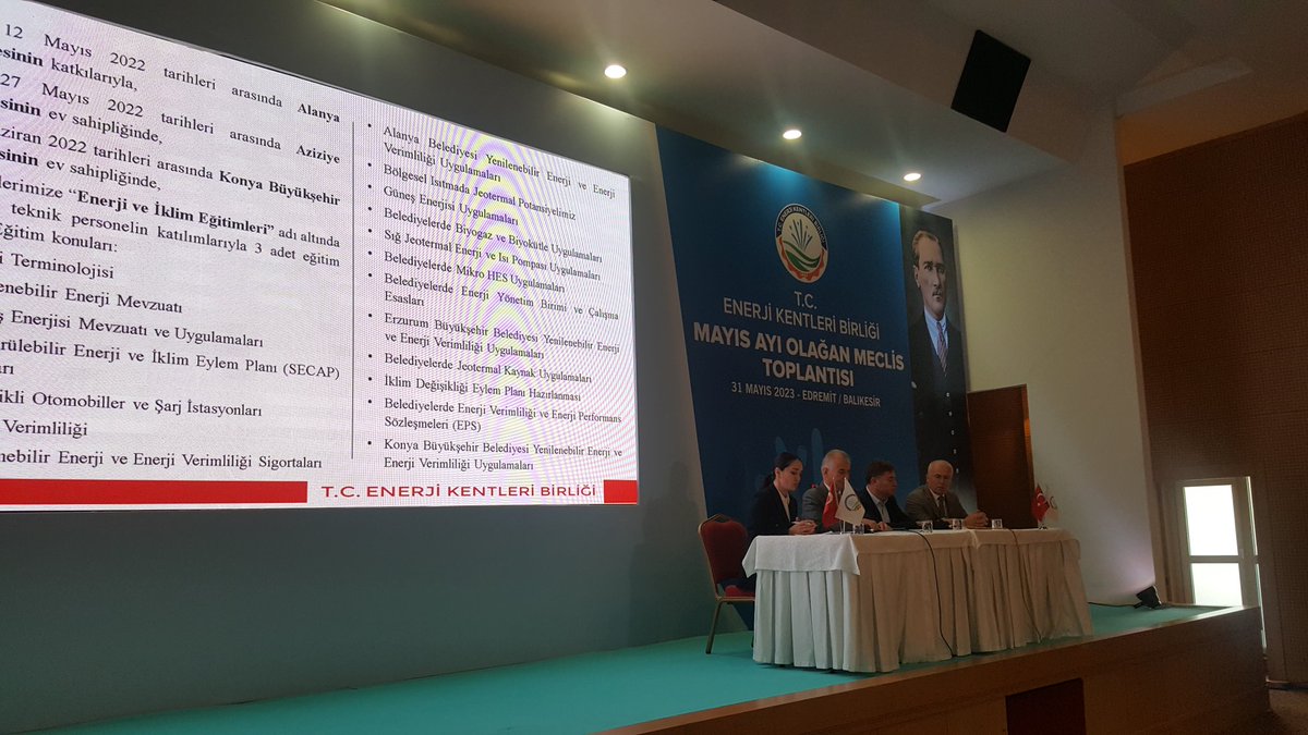 BilgiEKB's tweet image. 2023 Yılı Mayıs Ayı Olağan Meclis Toplantısı gerçekleştirildi. 
Balıkesir Büyükşehir Belediyesinin ev sahipliğinde ötürü teşekkür ederiz.

@balikesirbld @sindirgibel @Ekremyavas10