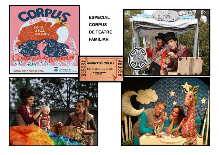 PROPER PROGRAMA: 7/6 a les 23h ESPECIAL CORPUS DE TEATRE FAMILIAR.Entrevistem tres companyies què ens farán gaudir del teatre familiar:La Guilla Teatre amb "De Faula" ;La Cia. Fes-t'ho com vulguis amb "Xino Xano" ;Engruna Teatre amb "La nina del cap pelat"#teatrefamiliar