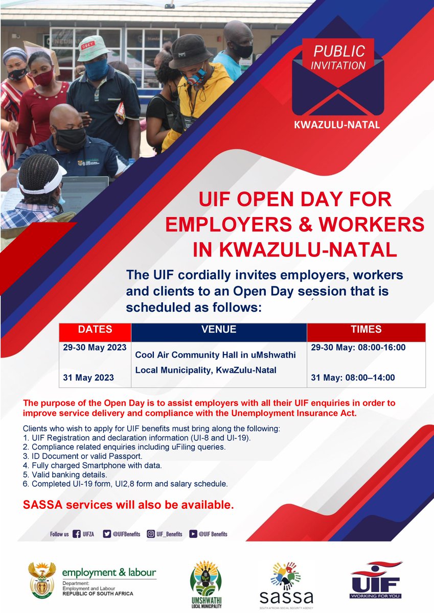 UNEMPLOYMENT INSURANCE FUND (UIF) tweet media
