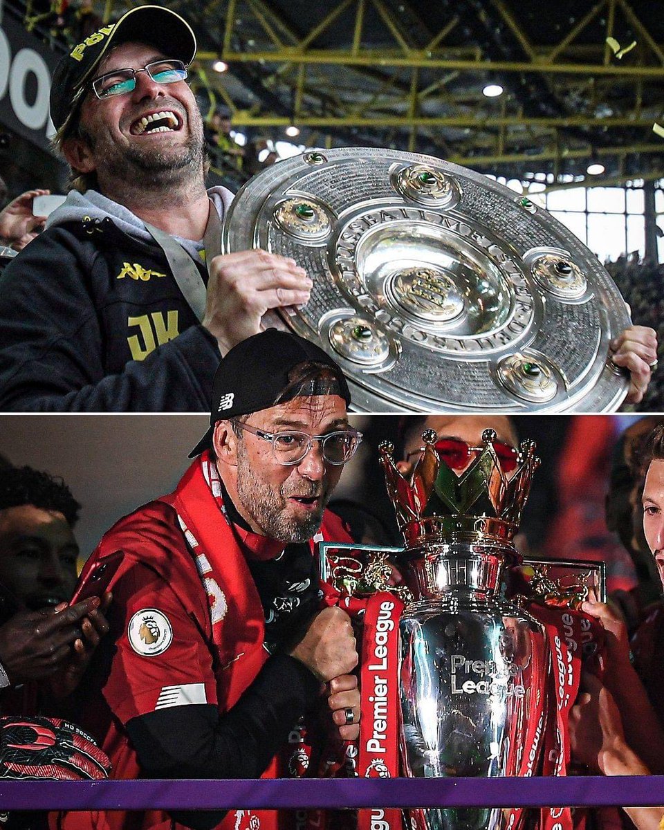 Jurgen Klopp is still the last manager to win the Bundesliga over Bayern Munich and the last manager to win the Premier League over Manchester City.