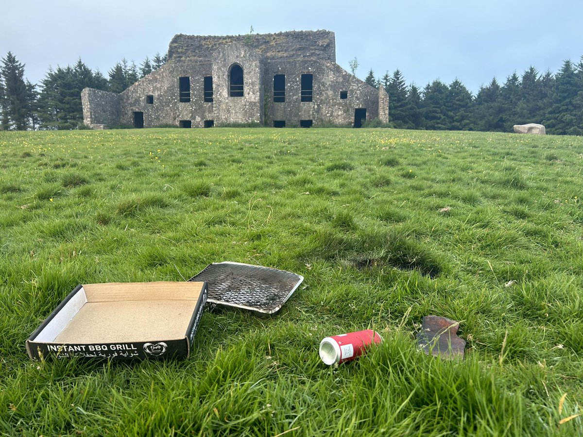 SavetheHellfire's tweet photo. Please take home your rubbish? Yesterday's visitors left this mess!

Please note there is a Code🟠 #FireWarning in place
 #litter #shame #leaveNOtrace #FireSafety #environment #trees https://t.co/1d8irDjUZe