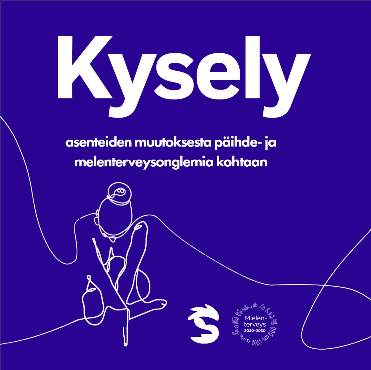 Miten asenteet mielenterveys ja päihdeongelmia sekä itsemurhaa vastaan ovat muuttuneet? Vastaa kyselyyn: link.webropolsurveys.com/S/D7921B9CF383…

#mielenterveysstrategia