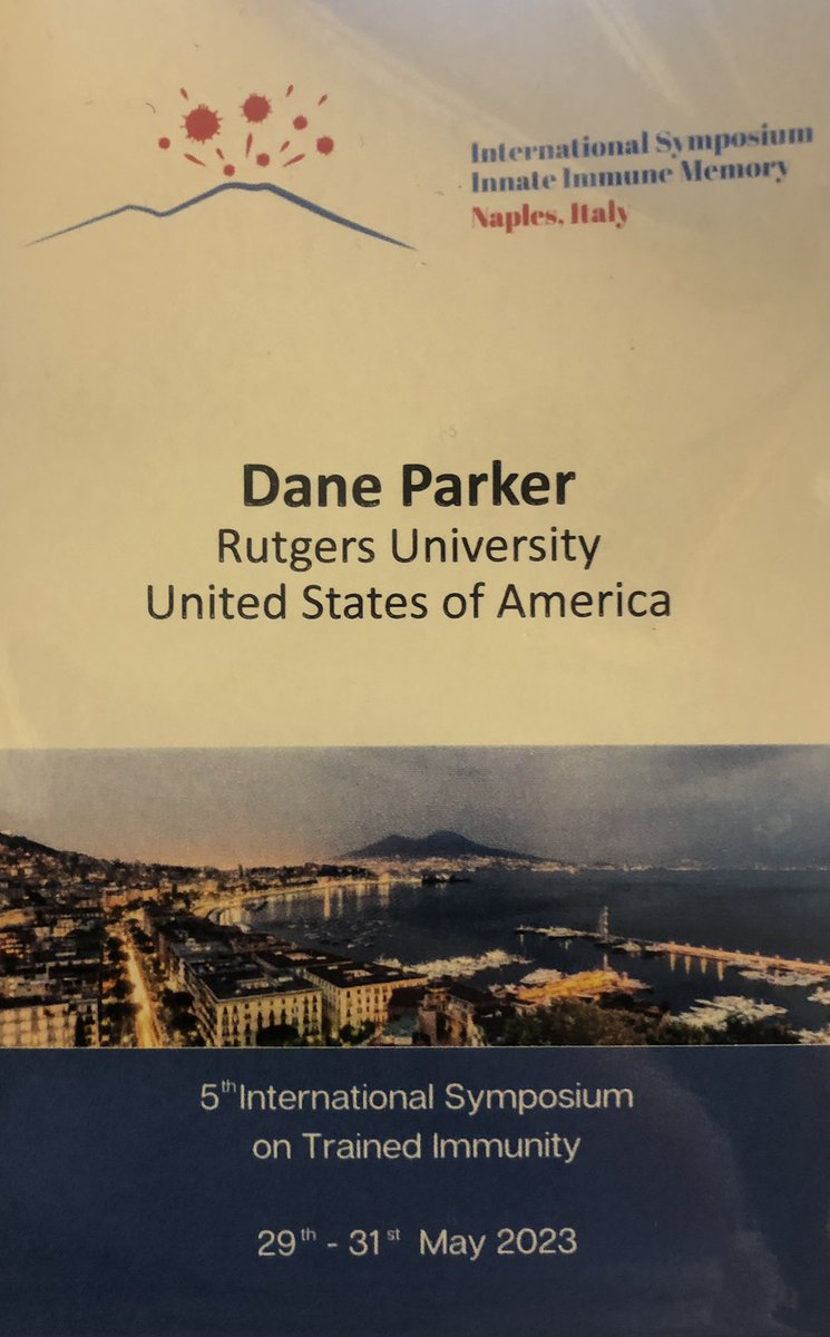 DaneParkerLab's tweet photo. Great few days on innate immune memory! #innatememory #trainedimmunity #innateimmunememory @NatImmunol @SpringerNature @nature https://t.co/dnQ5HN0dQi
