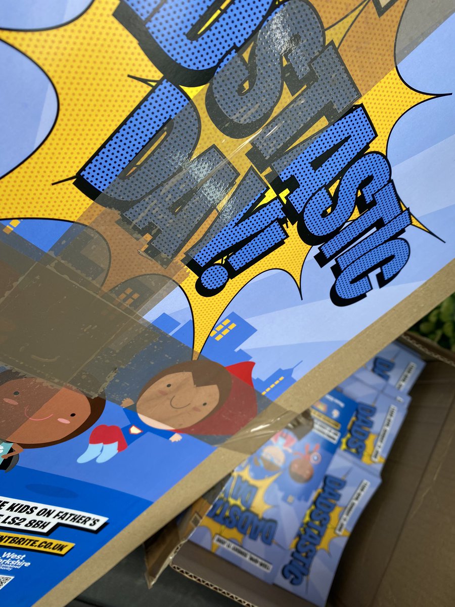 Seen who’s at #DadstasticDay, the biggest Father’s Day party in England!

It’s Sun 11 June, 11-3pm at <a href="/LeedsCityMuseum/">Leeds City Museum</a>

Please get in touch and we’ll get you some promo flyers/posters for your school/nursery/friends!

Free family fun💥

Book free tix now 
leedsdads.org/dadstastic