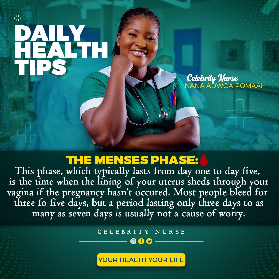 Goodmorning, how are you doing? We continue our health tips from where we left off. 
#CelebrityNurse 
#yourhealthmatters