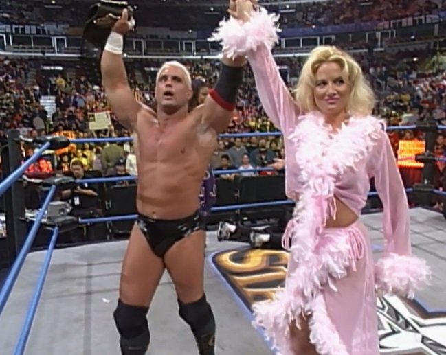 Interesting that #darksideofthering skipped over Chris Candido and Tammy being in WCW for three months in 2000, especially since Candido won the Cruiserweight Championship at Spring Stampede in April 2000.