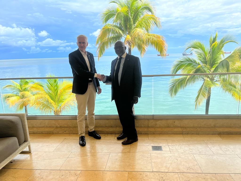 MLDJones68's tweet photo. The partnership between @CImpacs and @INTERPOL_HQ continues to grow and strengthen each day. Thank you @INTERPOL_SG for participating in the Standing Committee meeting and for our very productive bilateral https://t.co/Pgj6JRKXdO