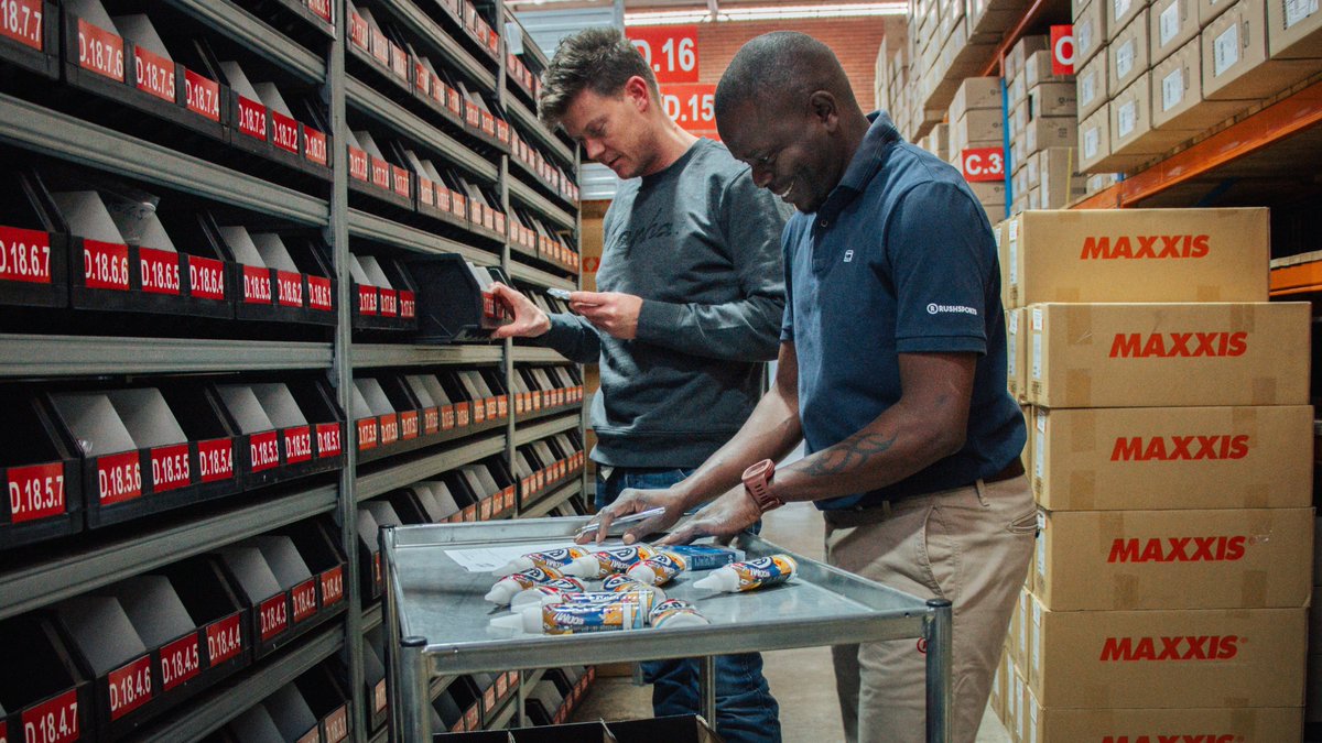 _RushSports_'s tweet photo. Whether it's CycloPlus spares headed for Kuruman in the Northern Cape or #NoBudget @santacruzbikes and @cervelo machines - our warehousing and logistics Manager Mpho Nxumalo has it dialled 📦🚚

Thank you Mpho for your dedication and attention to detail 👊

#WeRide https://t.co/1U1zK1g216