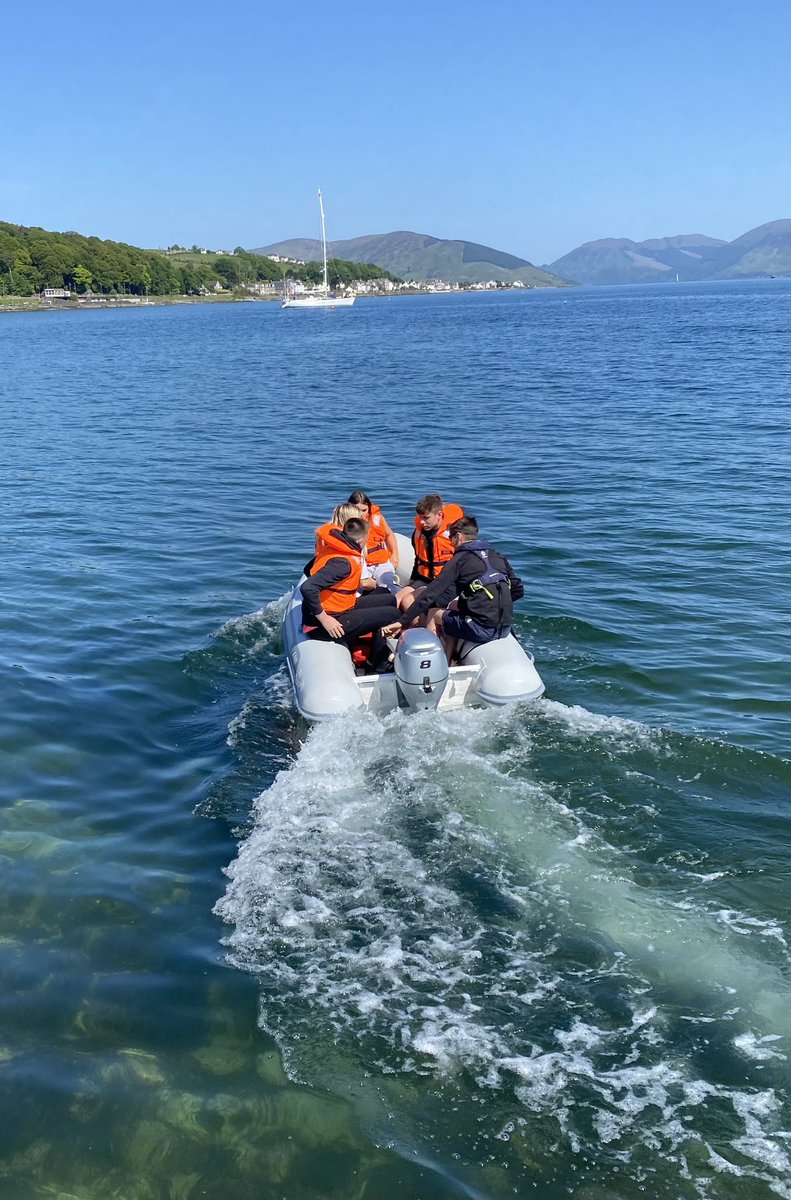 MrsDoran2's tweet photo. Interesting night last night with the wind. Beach bbq was great yesterday. Heading to Tarbert today. @WoodmillHigh https://t.co/u8qXFGiObZ