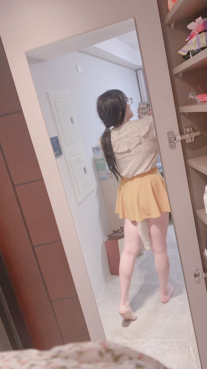 suika_cd's tweet photo. 小尾巴～ https://t.co/bRPmv7hdC5