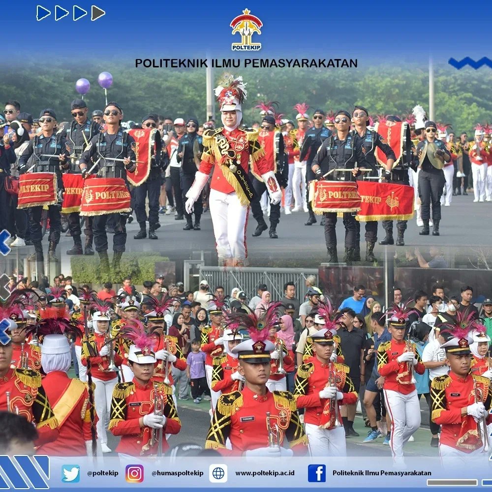 poltekip's tweet photo. Direktur Poltekip, KaBag AAK, KaBag ADUM, dan Pembina Marching Band menerima penghargaan dari Badan Pembinaan Ideologi Pancasila (BPIP) atas penampilan Display Marching Band POLTEKIP dalam rangka memperingati Hari Lahir Pancasila yang diselenggarakan pada hari Minggu,28 Mei 2023. https://t.co/5tGXUc4Q9s