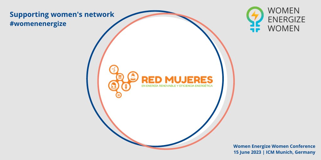 Thank you for #supporting our cause & #womenenergize #conference, #REDMEREE - @MujeresEnergia, #Mexico 🇲🇽 !

#womenconference #womeninenergy #womeninrenewables #energypartnerships #womennetwork #womenempowerment

@BMWK @giz_gmbh @bEEmerkenswert @BSWSolareV