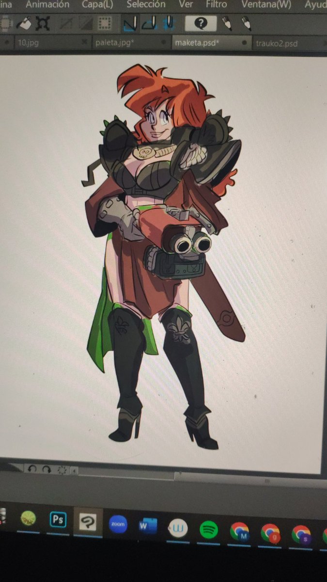 MariaJoseBart33's tweet photo. Una foto del proceso del coloreado de una comisión https://t.co/jCxXt6SLqB