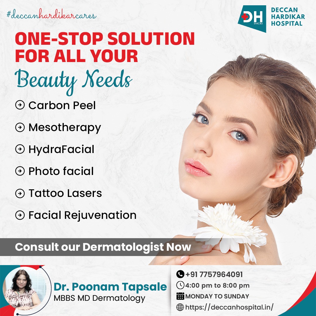 Contact us today at 7757964091 to schedule an appointment with our experts, or go to deccanhospital.in.
#skincare #dermatology #skinhealth #glowingskin #BBGlow #microneedlingtreatment #shivajinagar #pune #deccanhardikar #deccanhardikarcare #multispecialityhospital