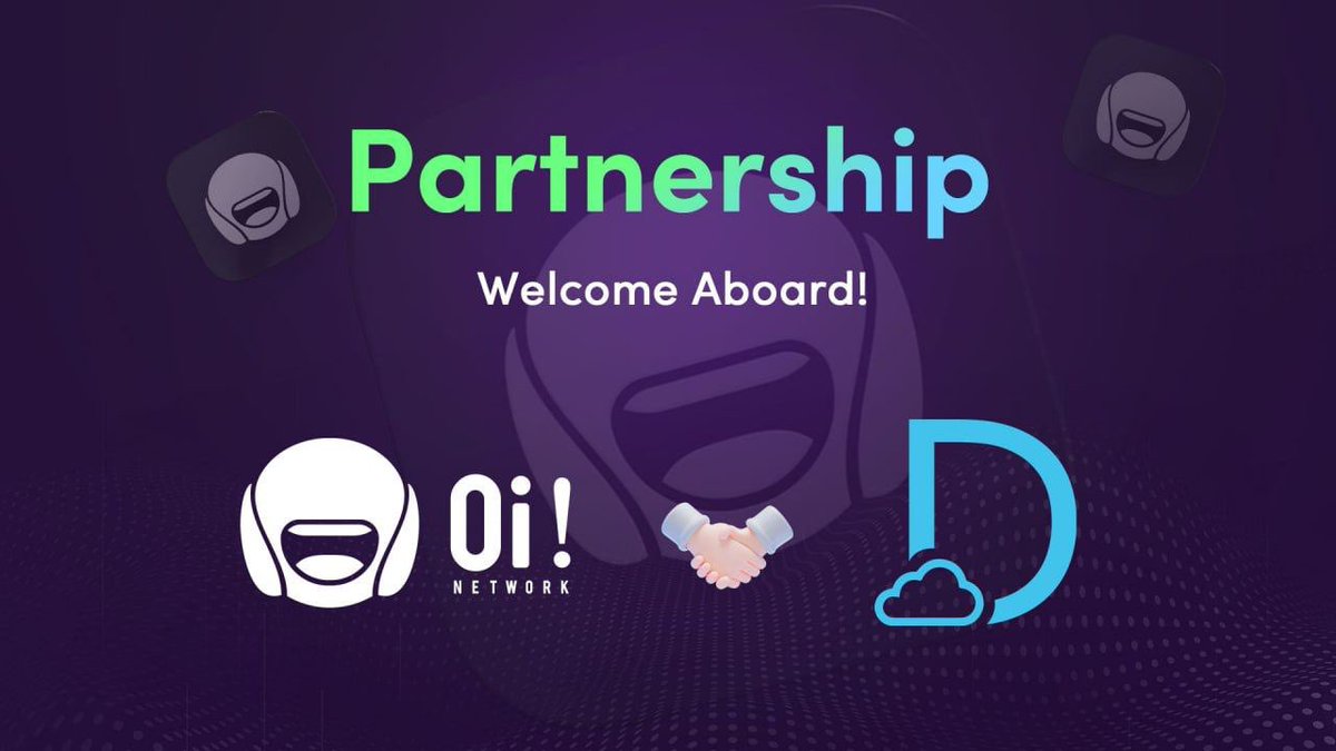 Dreampad_org's tweet photo. 🎉We are excited to announce the new #partnership with
@OiNetwork_xyz
Oi! Network is a mobile-first Web3 gig platform that provides users with crypto earning opportunities through micro-gigs.
#Web3 #Dreampad #OiNetwork https://t.co/ALPQd67nPy