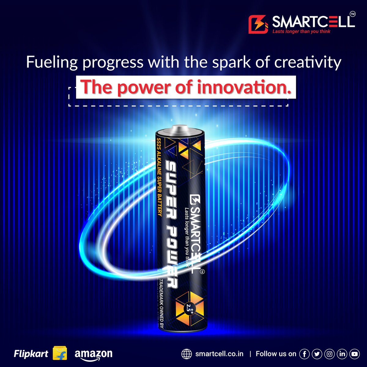 smartcellindia's tweet photo. Fueling progress with the spark of creativity: the power of innovation.
.
.
.
Order now:-
https://t.co/A8VIyfieGy

https://t.co/GpmXR54Pqv

#cell #battery #SmartcellBatteries #QualityMaterials #ReliablePower #SafeBatteries #LongLasting
#EnergyEfficient #amazon #filpkart https://t.co/t0eXw3erkB