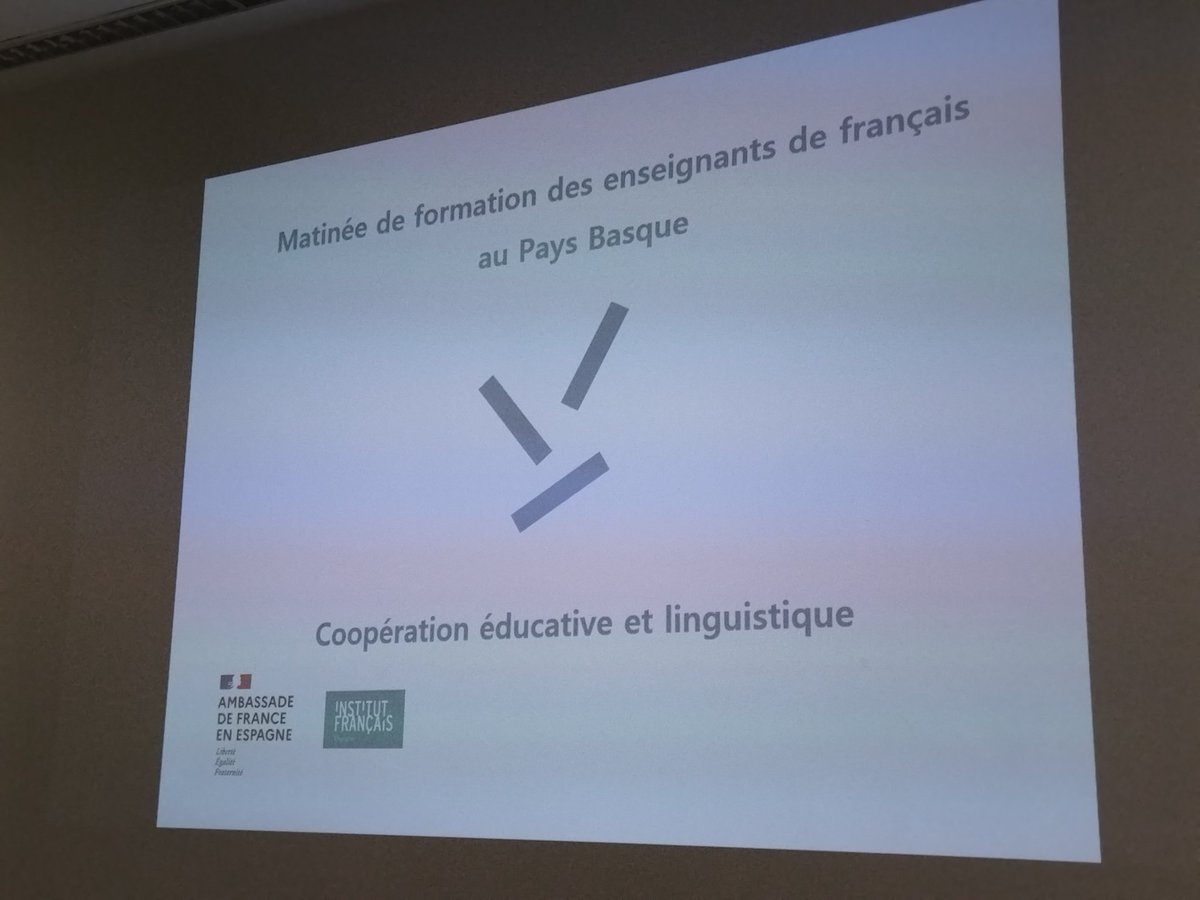 #eTwinning #eusketwinning #Erasmus
On présente Etwinning à l'Institut Français à Bilbao. Voici les etwinneurs du futur !
