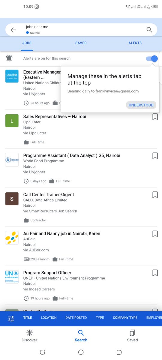 favourite_lee's tweet photo. Guys! We can  search for jobs thru Google. I'm currently looking for a job as a customer service agent.  best part is getting notifications  when there are opportunities. Use this link to get notified. https://t.co/WAte6IaeBv
#SearchIsLife  #SearchNiLife #FindWithGoogle #AD https://t.co/dTFjJnKgAW