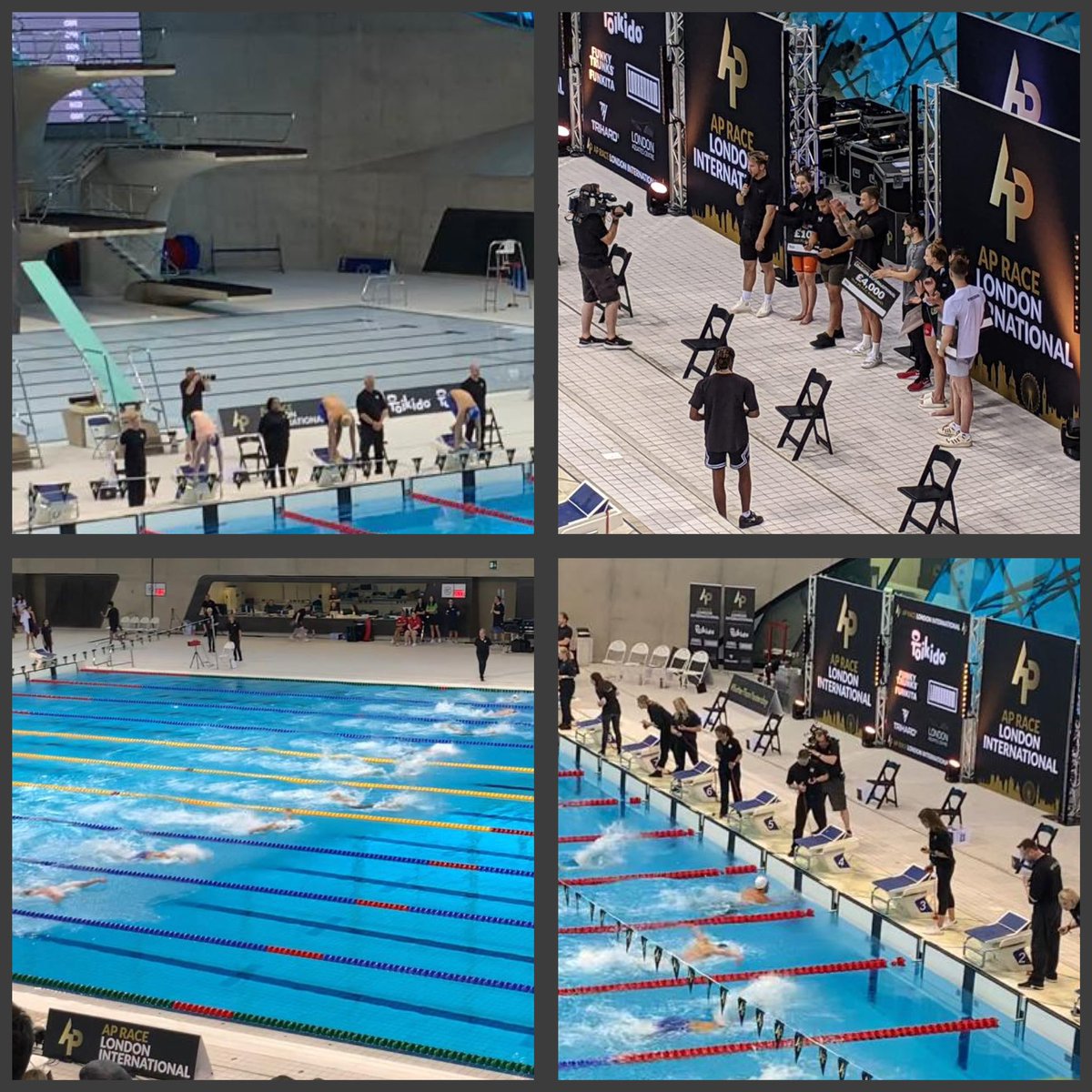 COSCSWIM's tweet photo. COSC officials ventured out to officiate at the London Aquatics Centre for the AP Race International 2023. Congratulations to @adam_peaty @apraceevents to organise their first international open swimming spectacle.
An incredible experience!!!!!
#APlondon #betterthanyesterday https://t.co/vvj0vnoMm3
