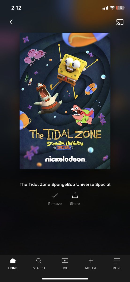 ParkerJCloud's tweet photo. #TheTidalZone will stream on Paramount+ later today https://t.co/9J25wyE544