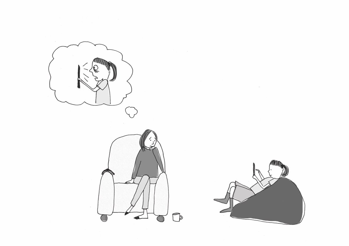 I’d listen to families talk about their holidays and they would be going on family walks, off to stay with grandparents, going to see an exhibition.
Ours? Well we would be spending the half term inside on a screen. 1/