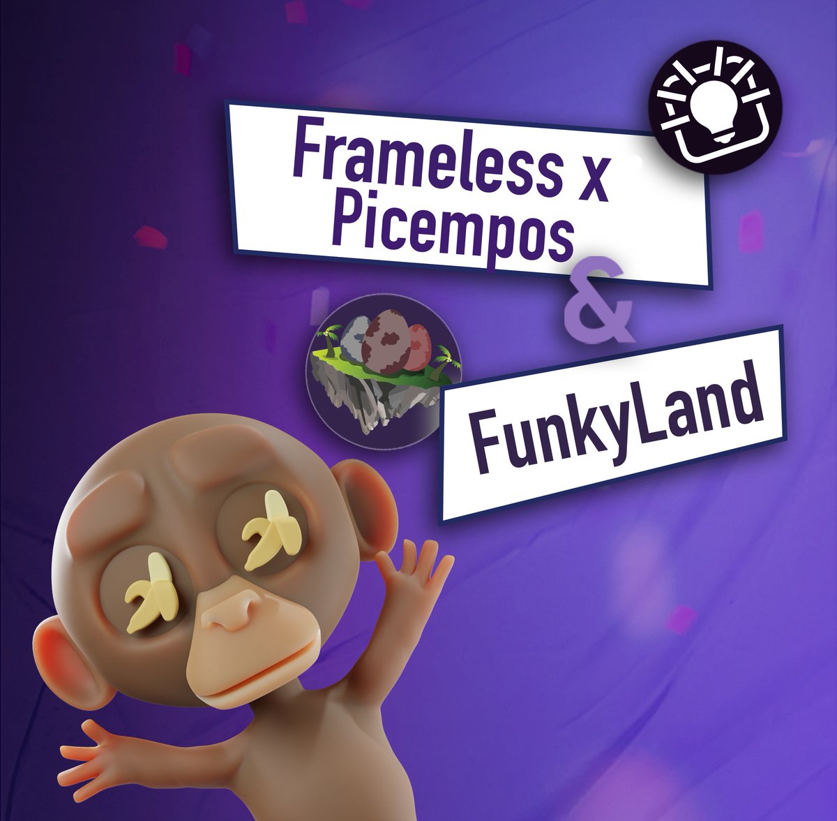Frameless x Picempos 💡 | zkSync ∎ tweet media
