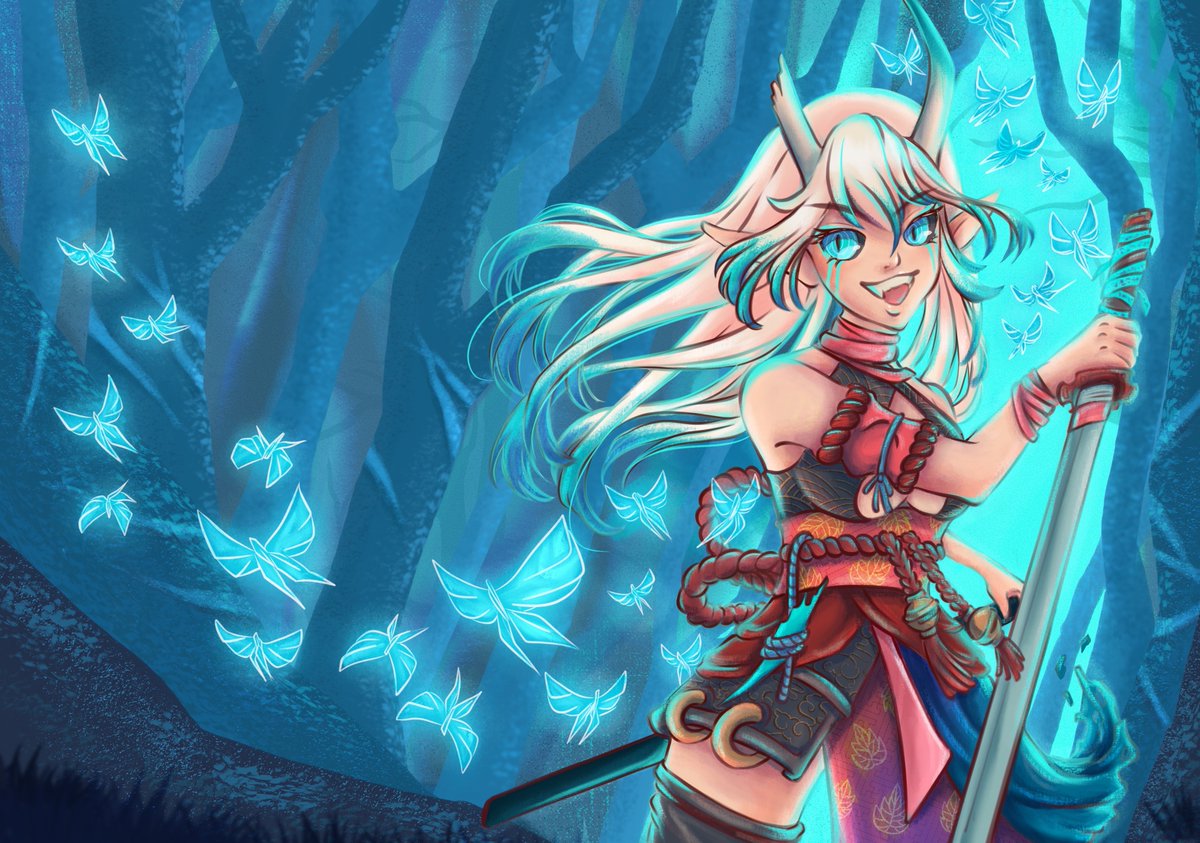 ❤️‍🔥NEW DROP❤️‍🔥 BUTTERFLY REALM 🦋

💙Collection : YOKAI TOWN 
💙0.05 ETH  
💙opensea.io/collection/yok…

GM friends! Here I decided to open another collection name YOKAI TOWN. In this collection our yokai will be releasing full power with more story.

#yokaitown #NFTartists