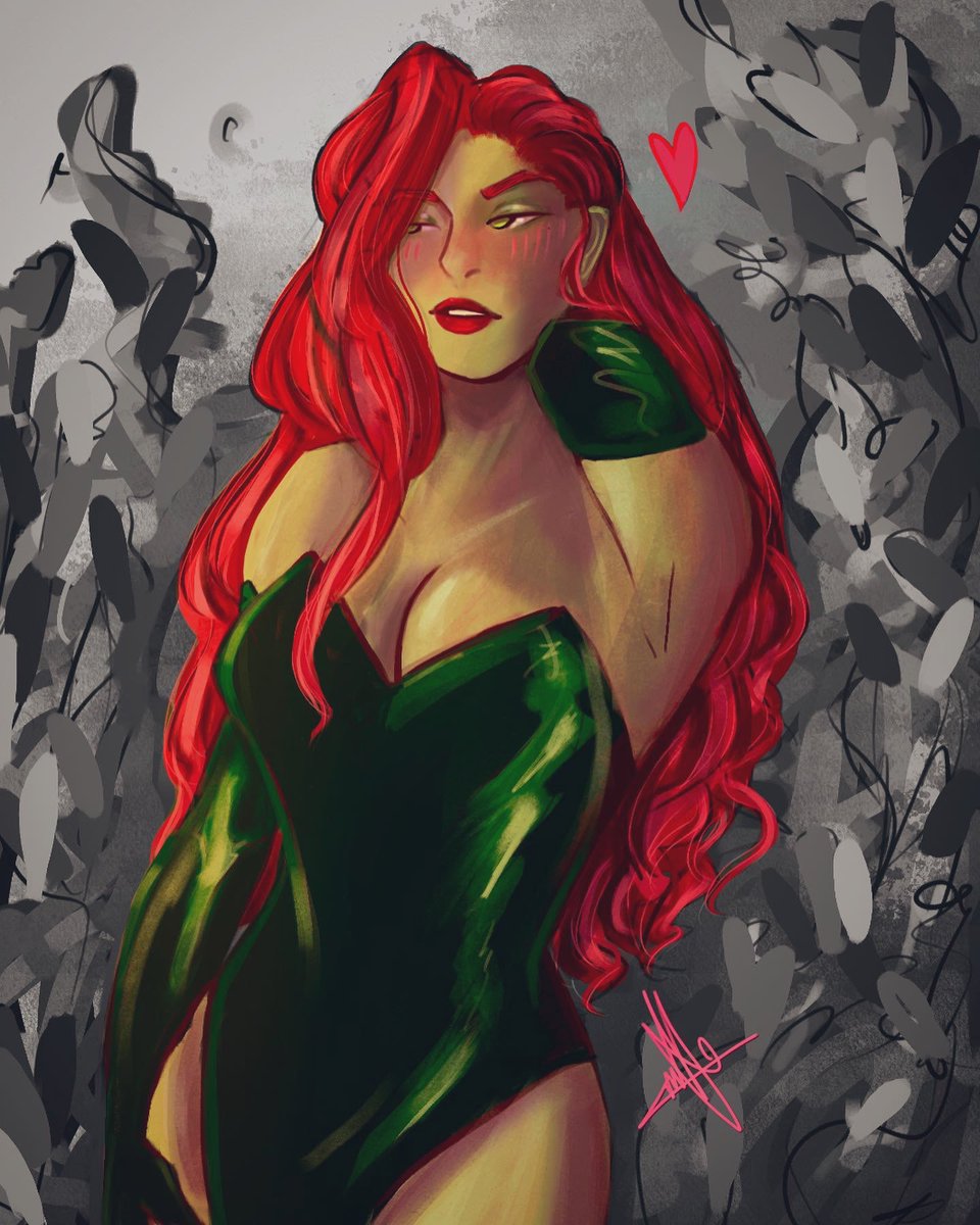marsmeIlow's tweet photo. #PoisonIvy 🌹🌿 https://t.co/0OzqRcEUP5