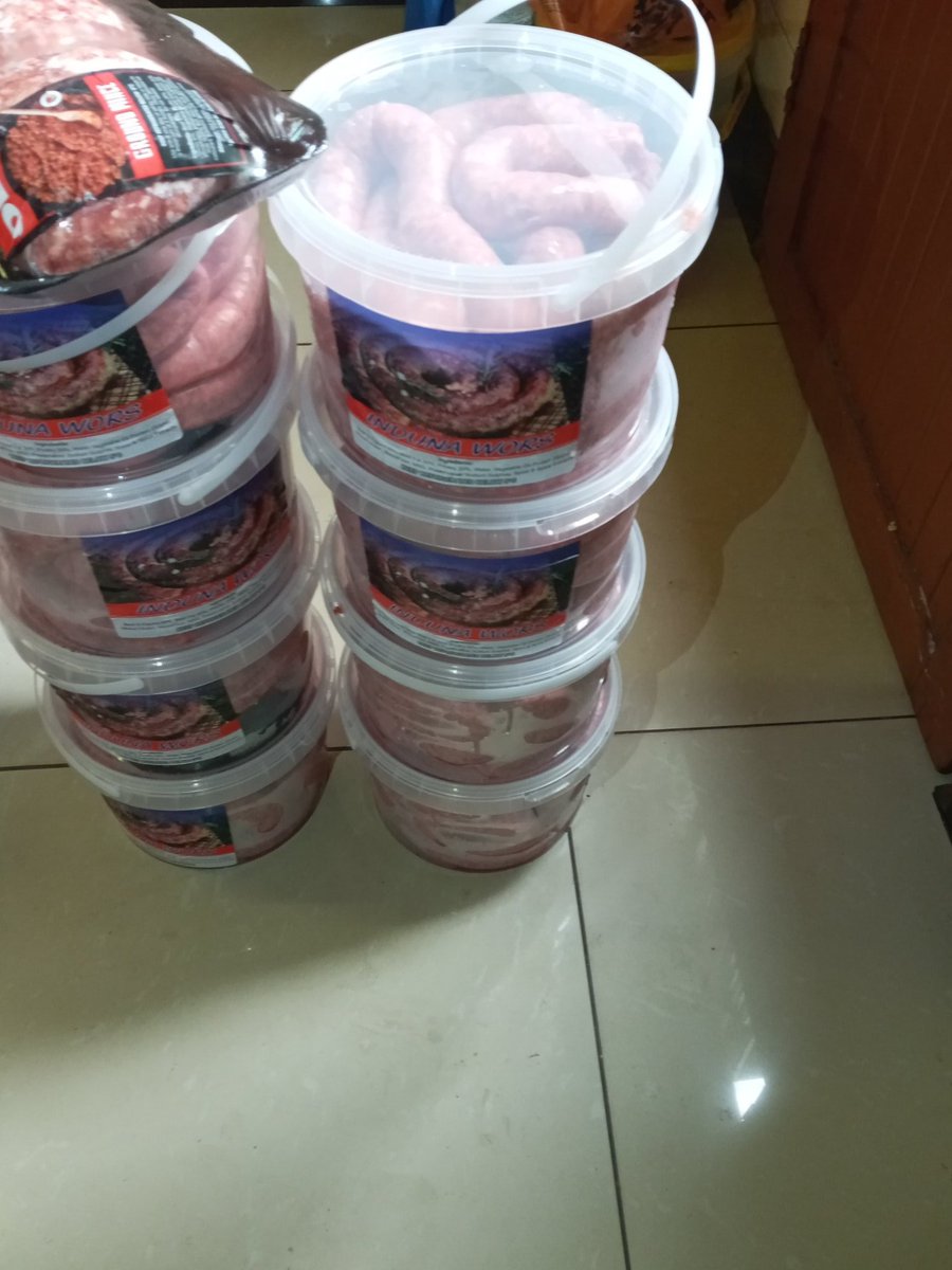 @KasiEconomy  if you are having a braai this weekend order your Induna Beef Wors at R270 for 5kg or R500 for 2 X 5kg . Based in Tembisa, Mqansa Section