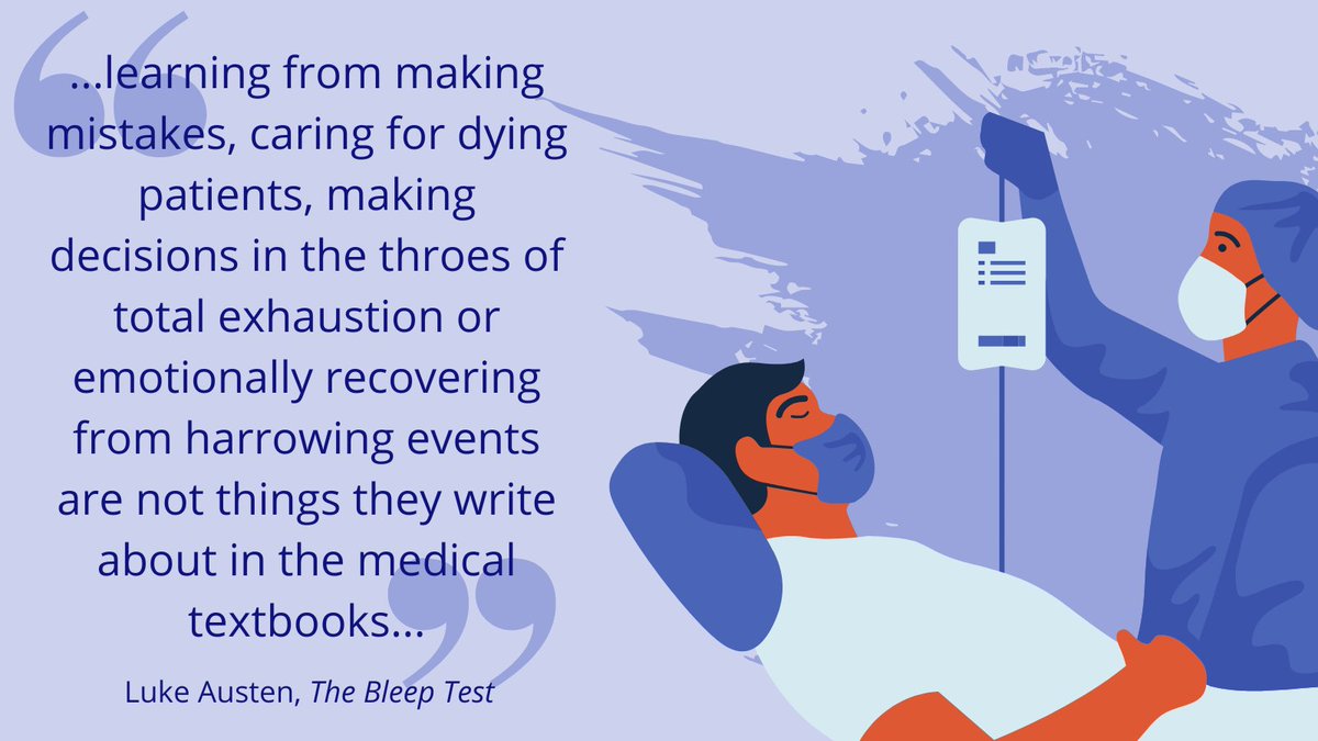 Junior doctor <a href="/lukeausten/">Luke Austen</a> has written first-hand about how medical school does not prepare doctors fully for the stresses and strains of work 🏥 

In his new book <a href="/BleepTestBook/">The Bleep Test Book</a> he also gives doctors tips on how to cope with the pressure.

Find out more 👉 spr.ly/6013OWX5F