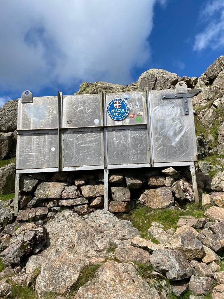 A box that is used to rescue people who get into trouble in the Scafell Pike area was damaged by vandals over the bank holiday weekend. 

The box, that's maintained by the Wasdale Mountain Rescue Team, contains lifesaving equipment.

📻bbc.co.uk/sounds/play/li…