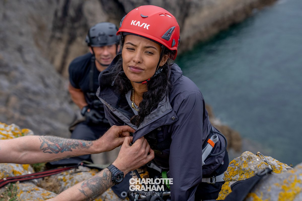 #Anotherday lol, and again this time down in #South #Wales and #photographing Foxy and Mia for a new TV series, with Foxy, putting people through 24hours of #extremepressure, I #remember the #commissioning team saying to me "Nope your not #allowed to hang of a cliff, Nope you